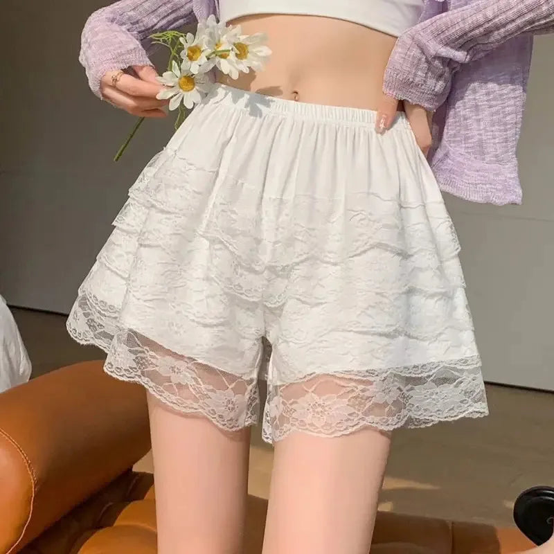 Pleated Safety Shorts