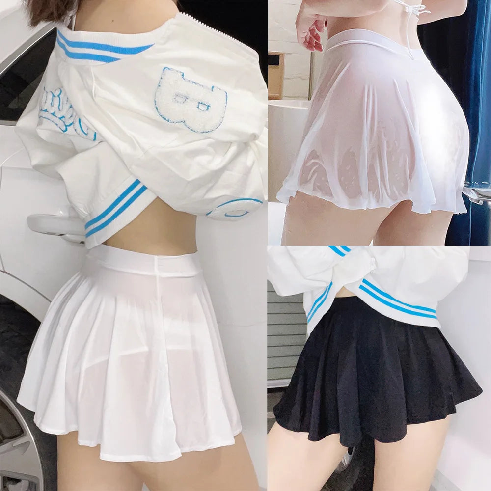 Y2k A-line Stretchy Skirt