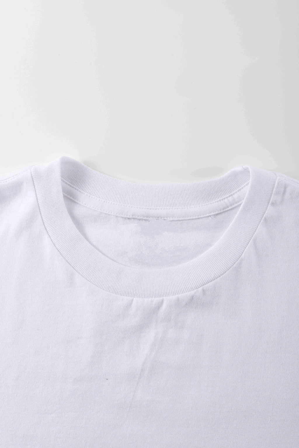 Casual Daily Basics Crop Tee Shirt