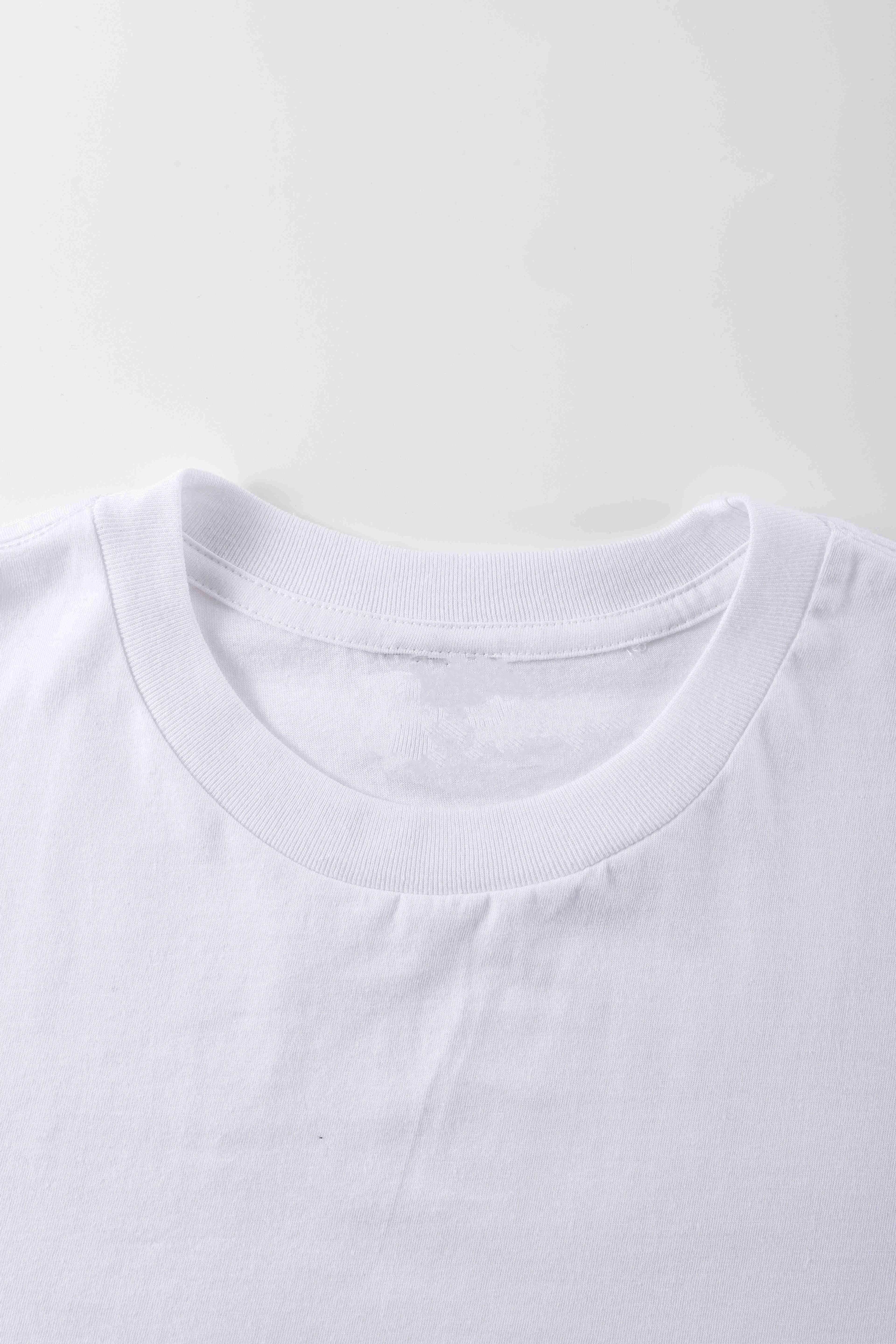 Casual Daily Basics Crop Tee Shirt
