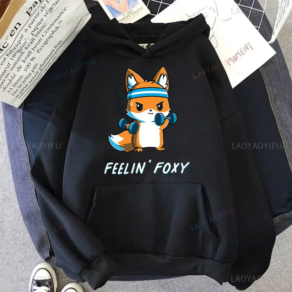 Cute I Don't Give A FoxHoodie