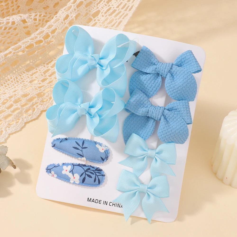BABY BOWS 8Pcs/Set Butterfly Hair Clips