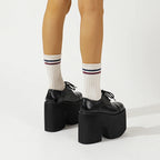 Chunky Heeled Pumps