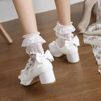 Cross Strap  High Heels Pumps
