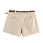 Elegant  High Waist Shorts