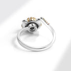 Cute Cartoon Cat Spinning Ring