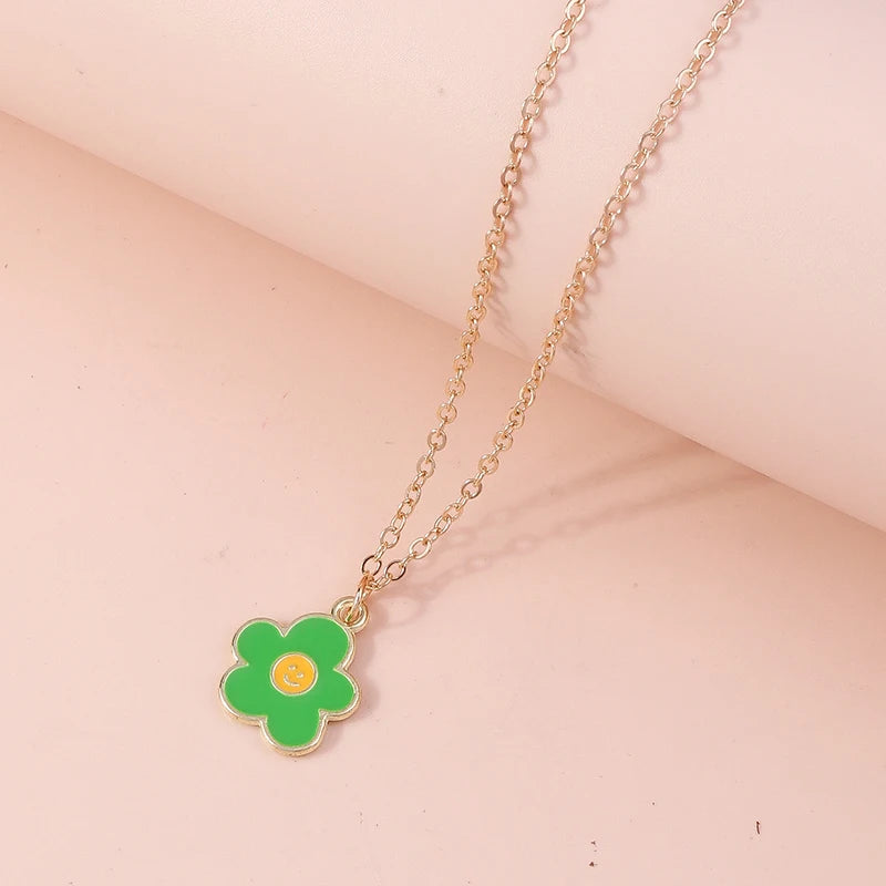 1pc Lovely Flower Necklace