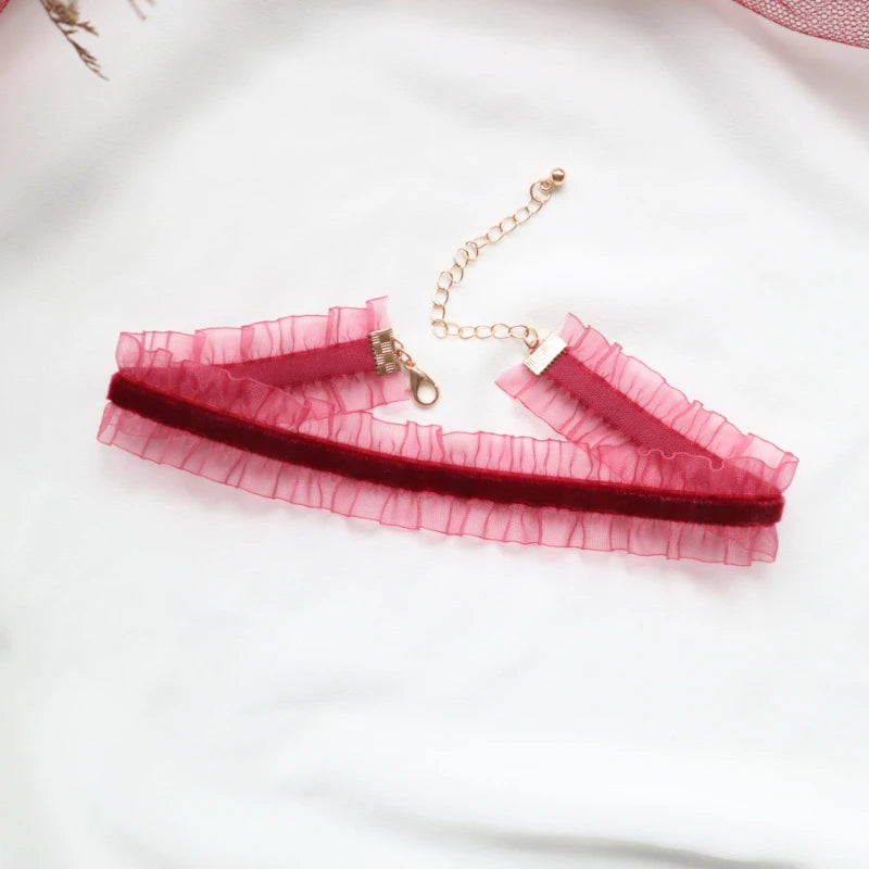 Velvet Lace Chokers