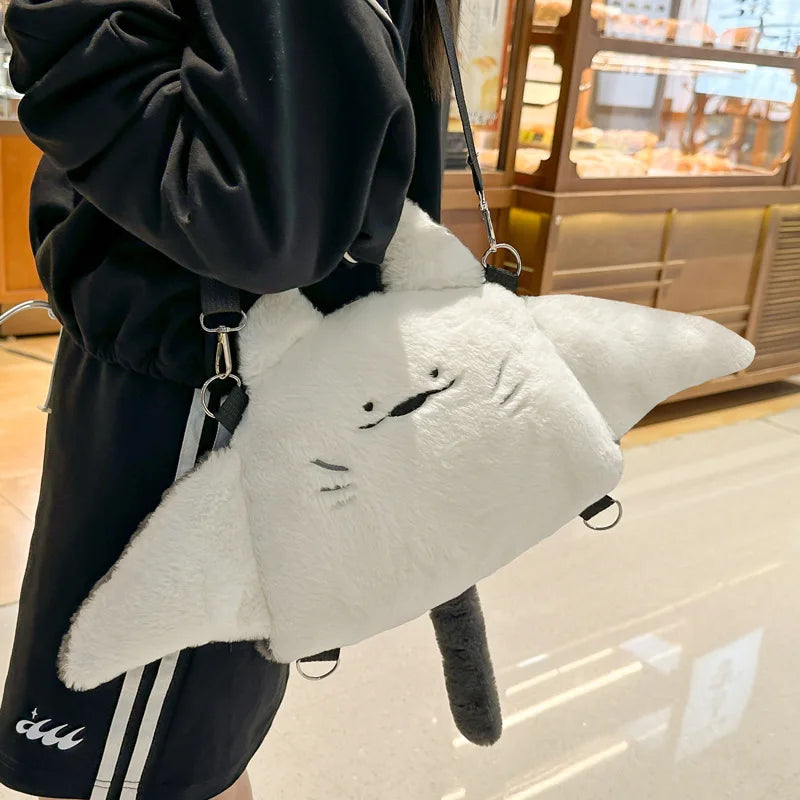 Manta Ray Plush Backpack