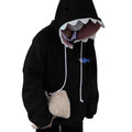 Shark Patchwork Hoodie