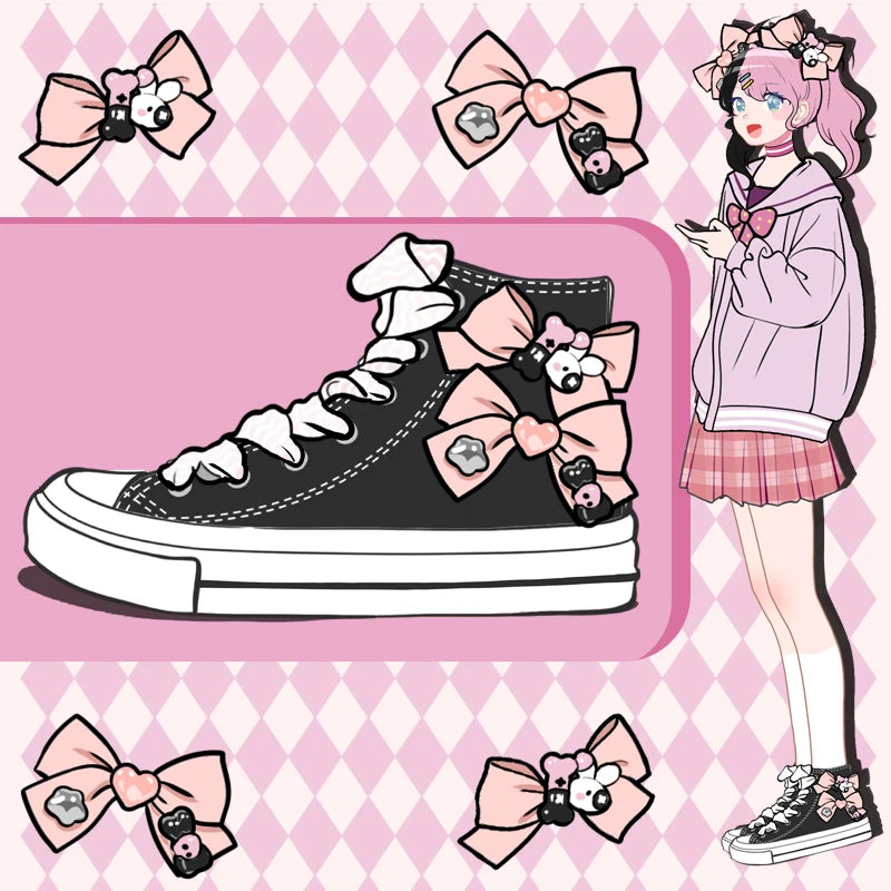 High-Top Kawaii Shoe
