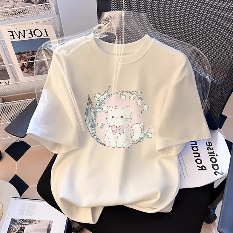 Cute Pure Cotton T-shirt