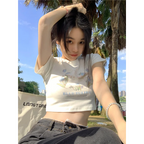 Y2K  Kawaii Crop Top