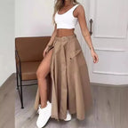 Elegant Long Irregular Skirt