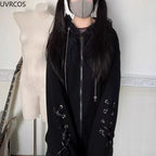 Y2k  Kawaii Cat Ears Hooded Hoodie