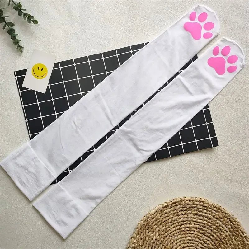 Cat Paw Thigh Highs