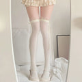 Lace Bow Thigh Highs