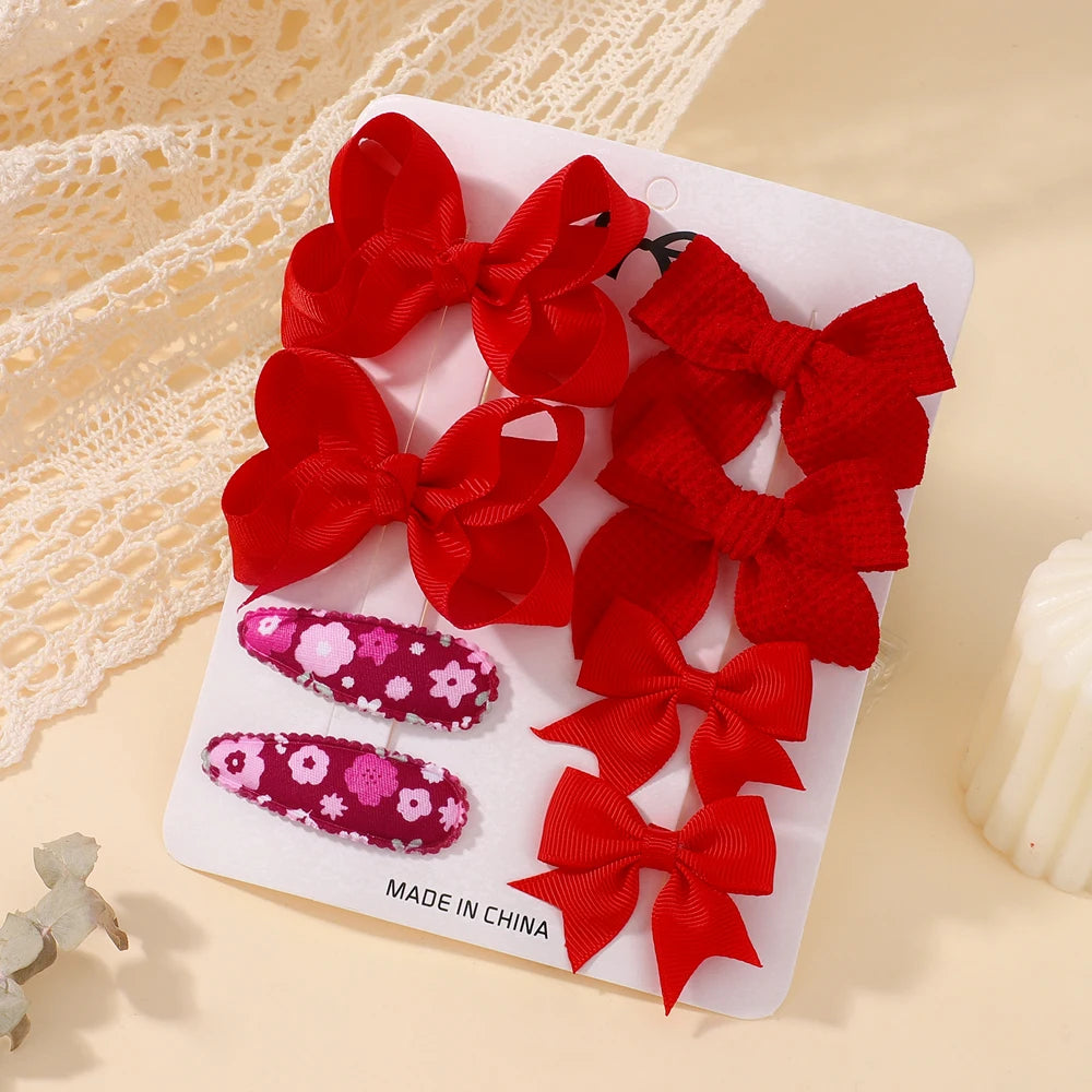 BABY BOWS 8Pcs/Set Butterfly Hair Clips