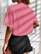 Ribbed Knit Crop Top